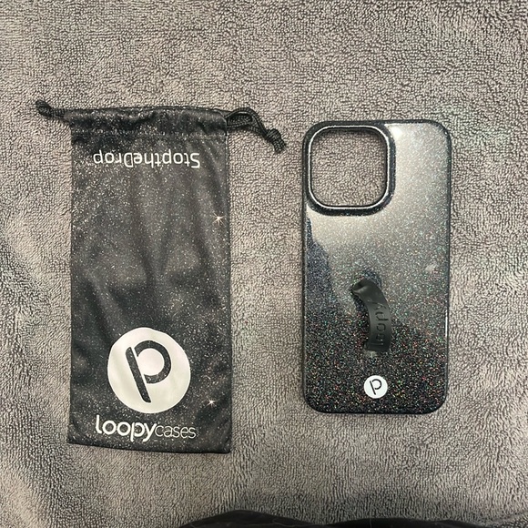 Loopy case with bag- iPhone 14 Pro Max - Picture 1 of 3